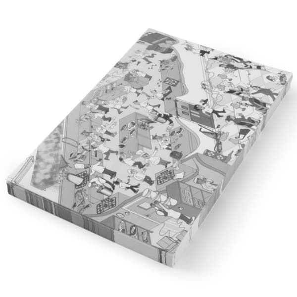 Pergamenttipaperi pöytäalusta KEITTIÖprintillä 500 kpl. 420x275 mm - Hendi 678145
