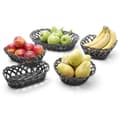 Miniatyrbilde 4 av 4: Firkantet flettet frukt- og grønnsaksbeholderkurv - Hendi 426227