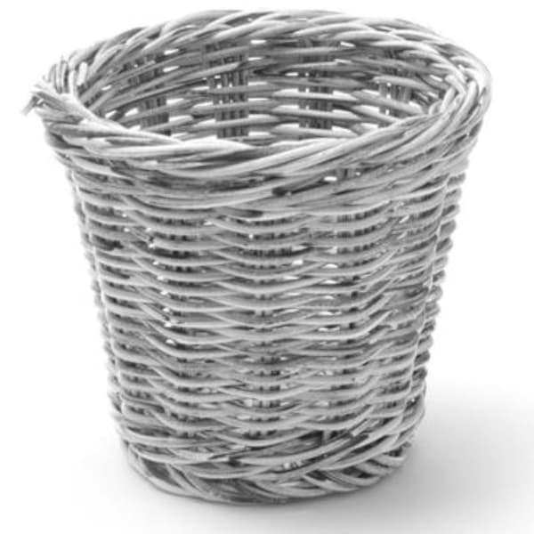 Kurv for servering av stekt snacks, melange grå dia. 130x110 mm - Hendi 426043