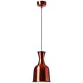 Miniatyrbilde 2 av 4: Infrarød IR varmelampe for servise, oppheng, messing dia. 19 cm 250 W