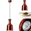 Miniatyrbilde 1 av 4: Infrarød IR varmelampe for servise, oppheng, messing dia. 19 cm 250 W
