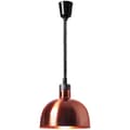 Miniatyrbilde 2 av 4: Infrarød IR kokelampe, hengende, kobber, dia. 29 cm 250 W