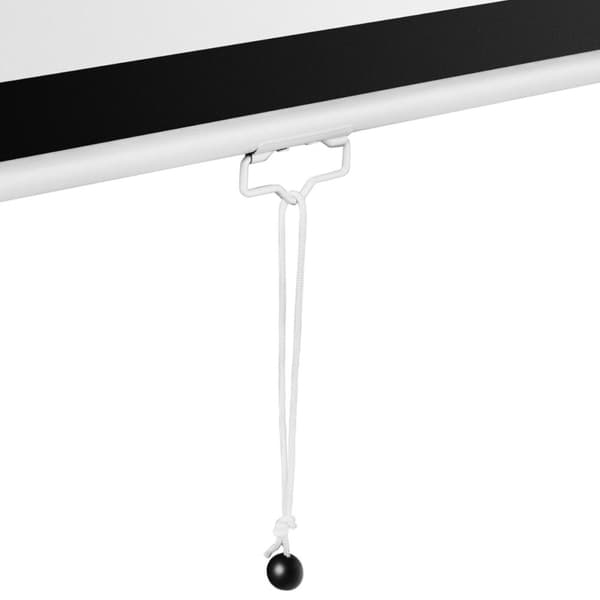 Projektorin näyttö puoliautomaattinen seinäkatto matta valkoinen 150'' 312,8x239 cm 4:3