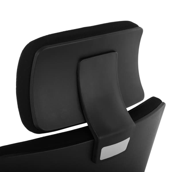 Stol, ergonomisk vridbar kontorsstol med nackstöd, max. 200 kg