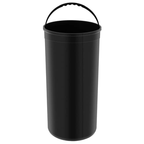Automatisk, berøringsfri avfallsbeholder med beholder og bevegelsessensor, rekkevidde 30 cm, 42 l, SVART
