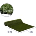 Miniatyrbilde 6 av 6: Kunstgress til terrasse, balkong, mykt 30 mm 20/10 cm 100 x 400 cm