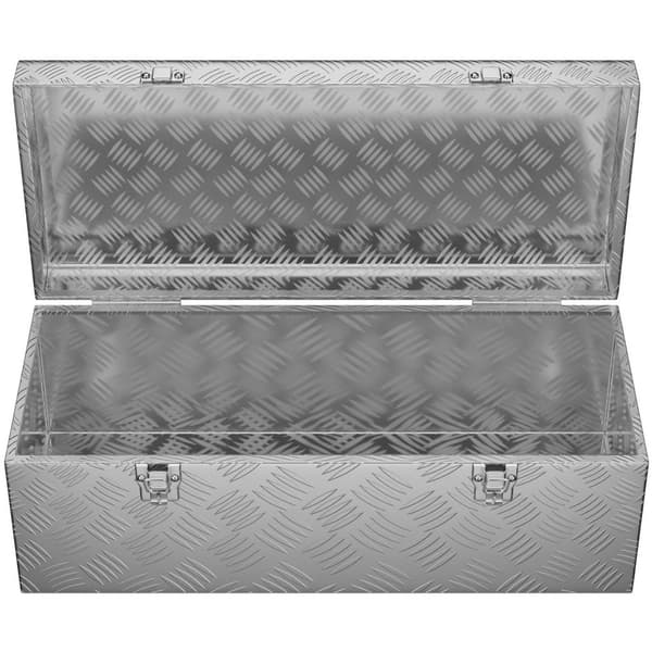 Værkstedsværktøjskasse aluminiumskuffert 31 l 58 x 25,5 x 25,5 cm