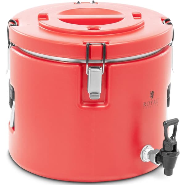 Catering gastronomisk termos med kran for transport av drikke, 15 l