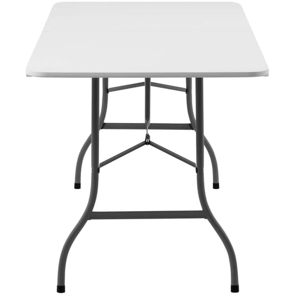 Hageserveringsbord, sammenleggbart, hvitt, opptil 150 kg, 180 x 75 x 74 cm