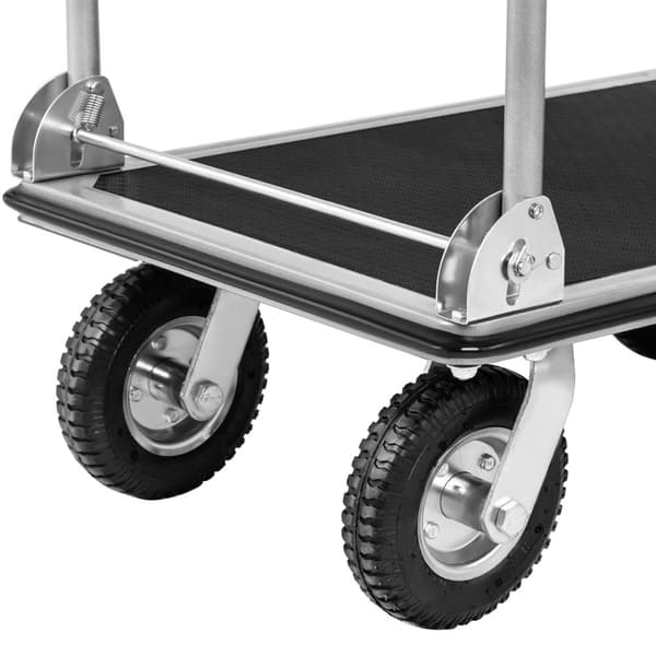 Manuel lagerplatformsvogn, foldbar, 1 side, op til 300 kg, 80 x 60 cm