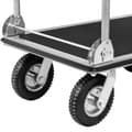Miniatyrbillede 4 af 6: Manuel lagerplatformsvogn, foldbar, 1 side, op til 300 kg, 80 x 60 cm