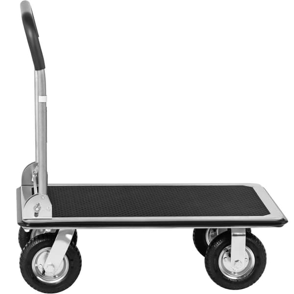 Manuel lagerplatformsvogn, foldbar, 1 side, op til 300 kg, 80 x 60 cm
