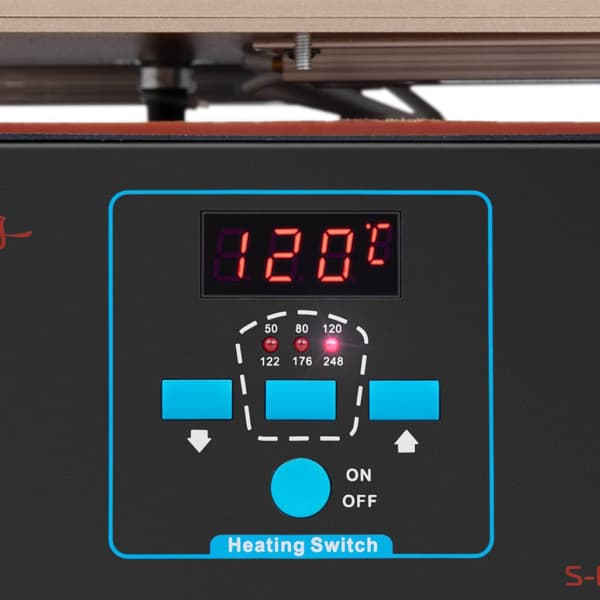 Huoltoerotinlämmitin älypuhelimien näyttöjen korjaamiseen, LCD-tablettien 12 tuumaan asti