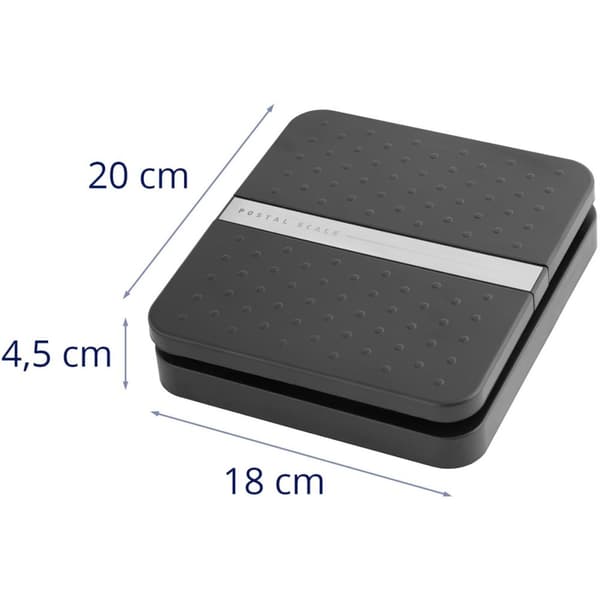Portovægt for LCD brevpakker 50 kg / 1 g
