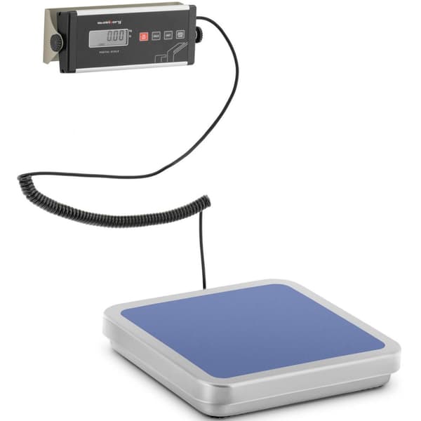 Plattformpostvekt for pakker med brev med ekstern LCD 31,5 x 32,5 150 kg/ 0,05 kg