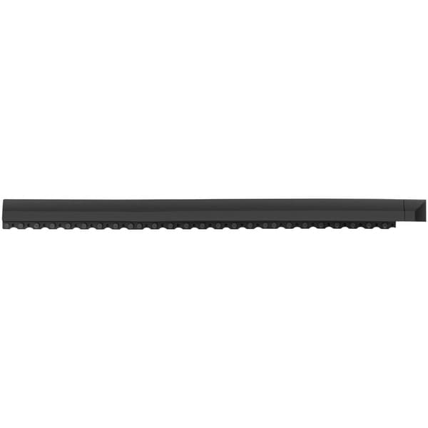 Ende for gummimatte 10050276 sort 95 x 6 x 1 cm