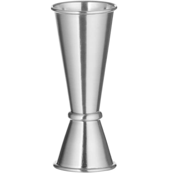 Kaksipuolinen baarimikon mittakuppi juomille, cocktaileille, 25 ml, 50 ml