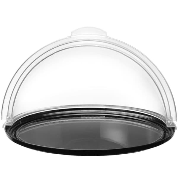 Rundt bufféutstillingsbrett med rulledeksel dia. 215 mm - Hendi 203552