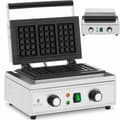 Miniatyrbilde 1 av 5: Rektangulær vaffelmaskin for 3 belgiske vafler TEFLON 1500 W