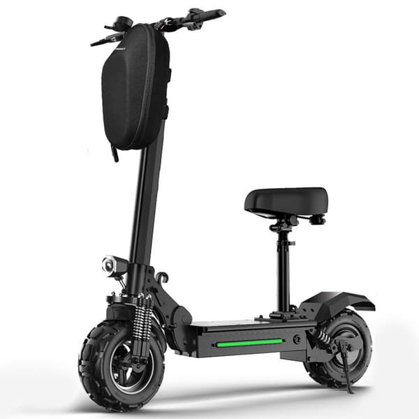Vandtæt scooterstyrtaske, løbehjulstaske 4l, sort