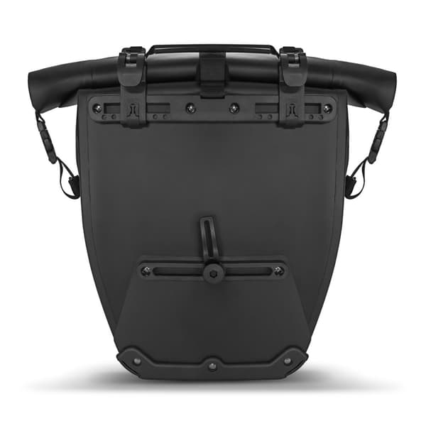 Vandtæt cykeltaske, taske, 25l, sort