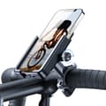 Miniatyrbilde 2 av 6: Sykkeltelefonholder i metall. scootere svarte