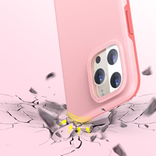 Deksel til iPhone 13 Pro MFM Anti-dråpe deksel rosa