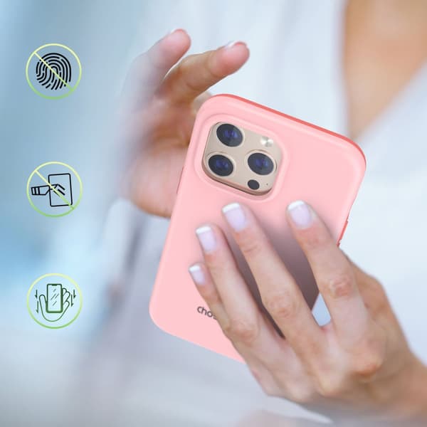 Deksel til iPhone 13 Pro MFM Anti-dråpe deksel rosa