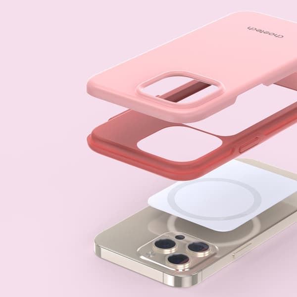 Deksel til iPhone 13 Pro MFM Anti-dråpe deksel rosa