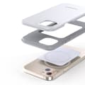 Pikkukuva 5 / 6: Suojakuori iPhone 13 mini MFM -pudotussuojakuorelle, valkoinen