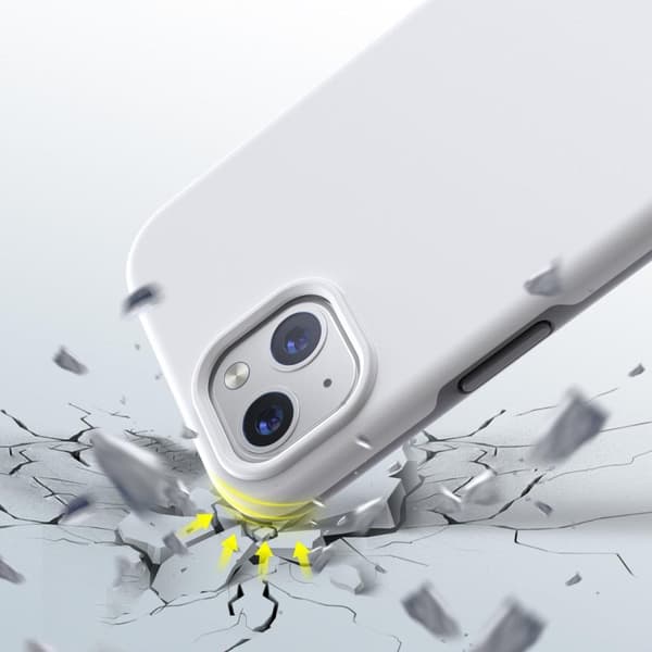 Fodral till iPhone 13 MFM Anti-dropp fodral vit