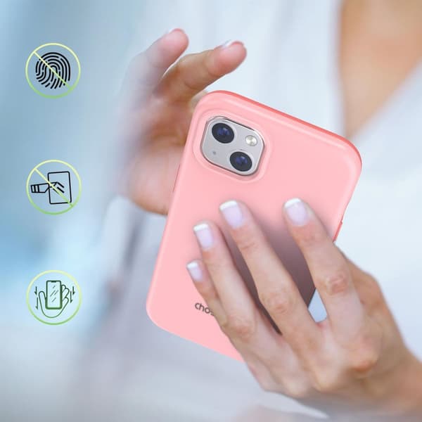 Suojakuori iPhone 13 MFM Anti-drop -kuorelle pinkki