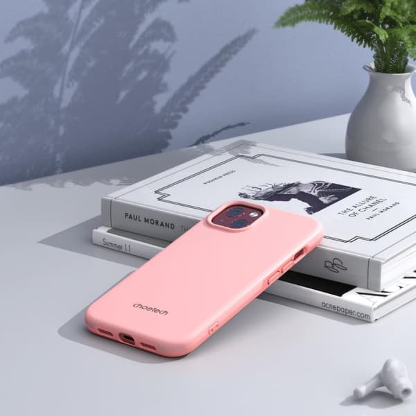 Suojakuori iPhone 13 MFM Anti-drop -kuorelle pinkki