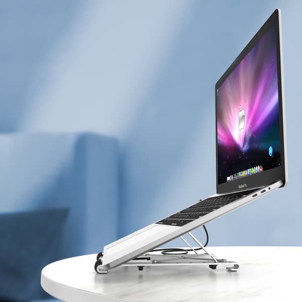 Kannettavan tietokoneen jalusta PD USB-C HDMI 2xUSB-A 1xUSB-C 1xSD 1xTF musta