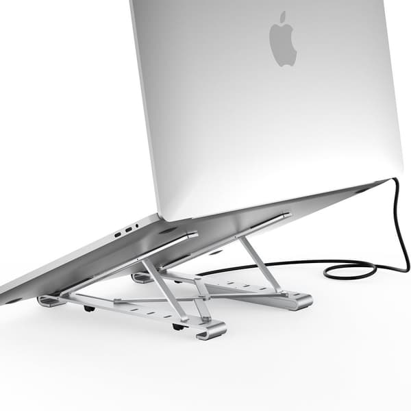 Kannettavan tietokoneen jalusta PD USB-C HDMI 2xUSB-A 1xUSB-C 1xSD 1xTF musta