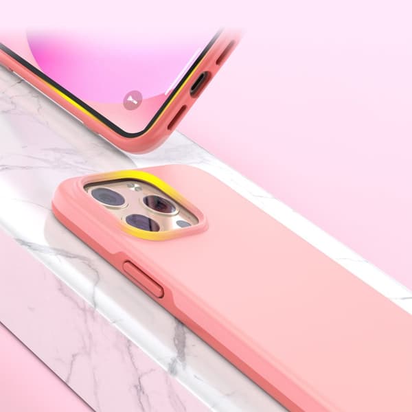 Cover til iPhone 13 Pro MFM Anti-drop cover pink