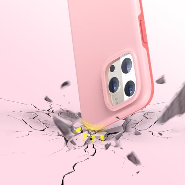 Cover til iPhone 13 Pro MFM Anti-drop cover pink
