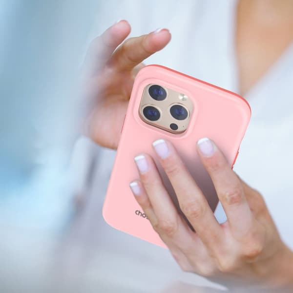 Cover til iPhone 13 Pro MFM Anti-drop cover pink