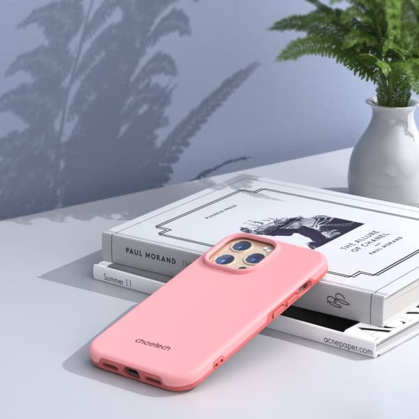 Cover til iPhone 13 Pro MFM Anti-drop cover pink