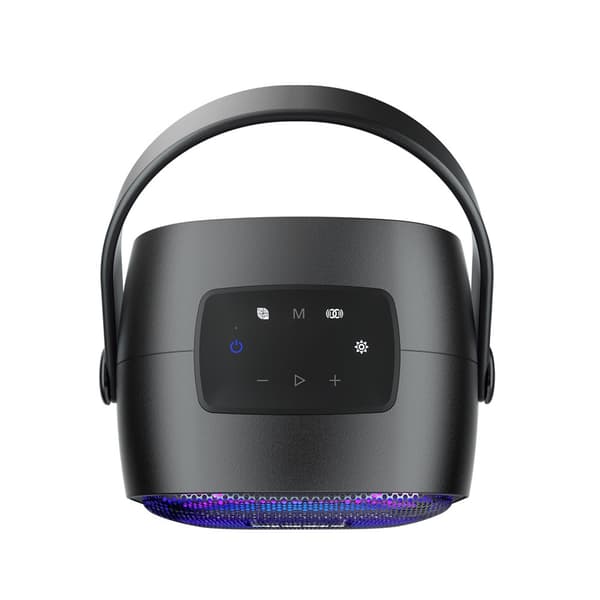 Trådløs Bluetooth-høyttaler 60W Halo 100 svart