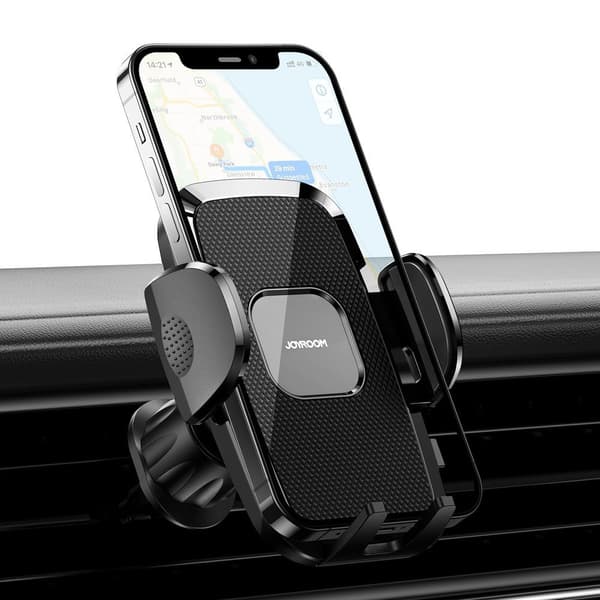 Bilklemmetelefonholder for luftventil, svart
