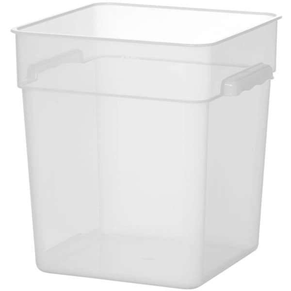 Matbeholder for oppbevaring av mat med inndeling 17,2 l 290 x 290 x 320 mm - Hendi 870952