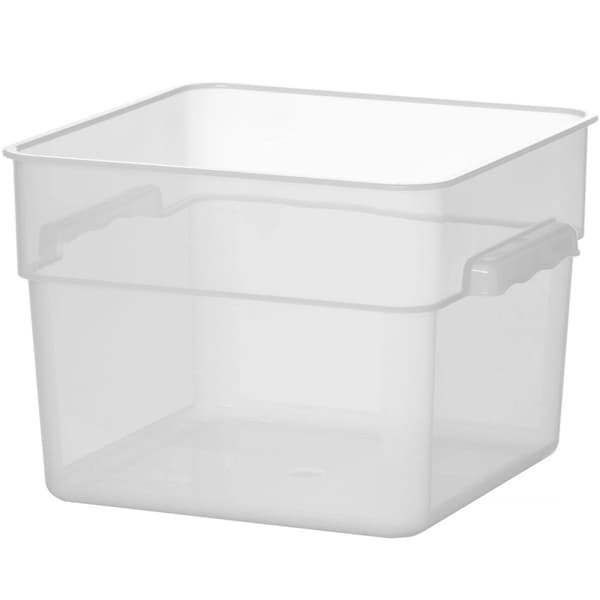 Matbeholder for oppbevaring av mat med inndeling 11,4 l 290 x 290 x 210 mm - Hendi 870945