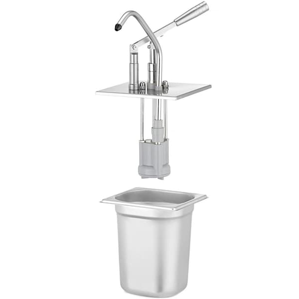 Låg til GN 1/6 beholder med dispenser - Hendi 558133
