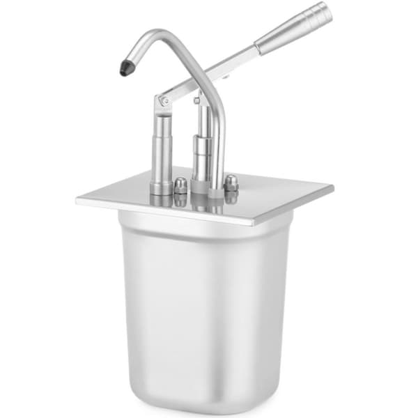Låg til GN 1/6 beholder med dispenser - Hendi 558133