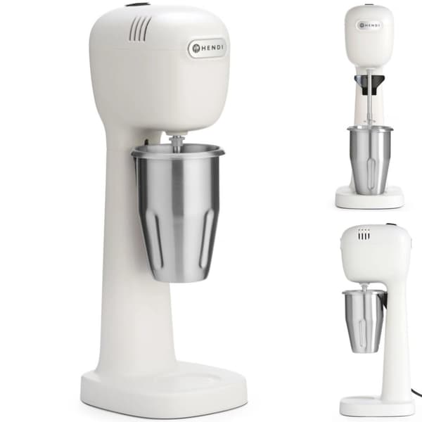 Milkshake-skummerryster 400 W hvid - Hendi 221617