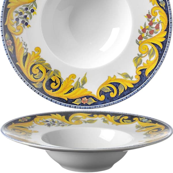 Specjale Barocco pastaplate, diameter 275 x 60 mm - sett med 6 stk.