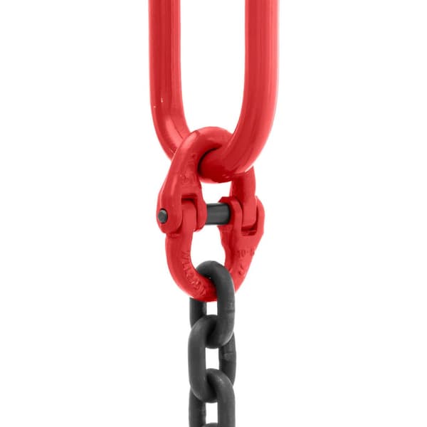 1-bens transportkjedeslynge med krok 1 m 3150 kg