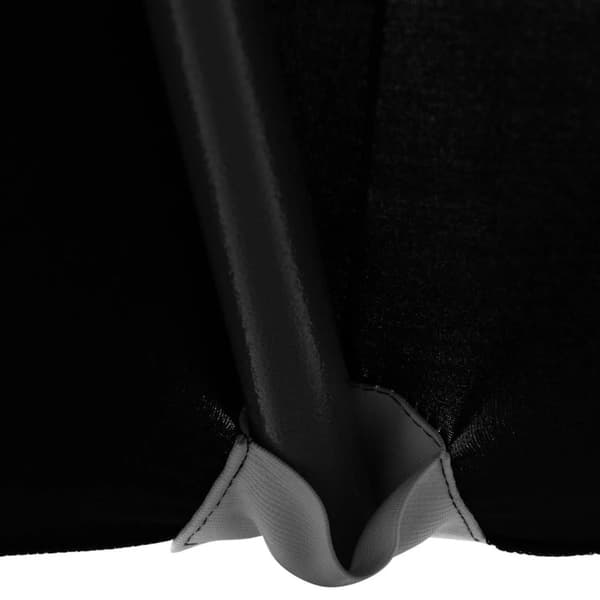 Fleksibelt universaltrekk for barbord, dia. 80 cm svart