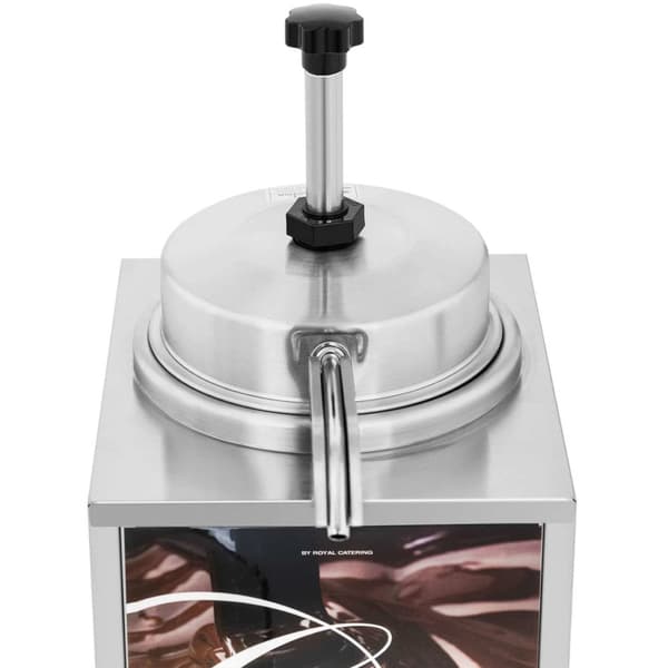 Elvärmare för chokladsåser med dispenser 4,5 l 500 W